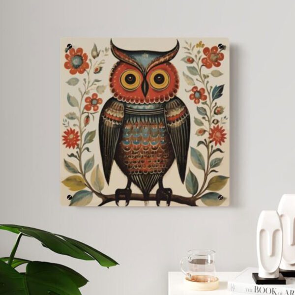 Hootington the Owl Wall Art