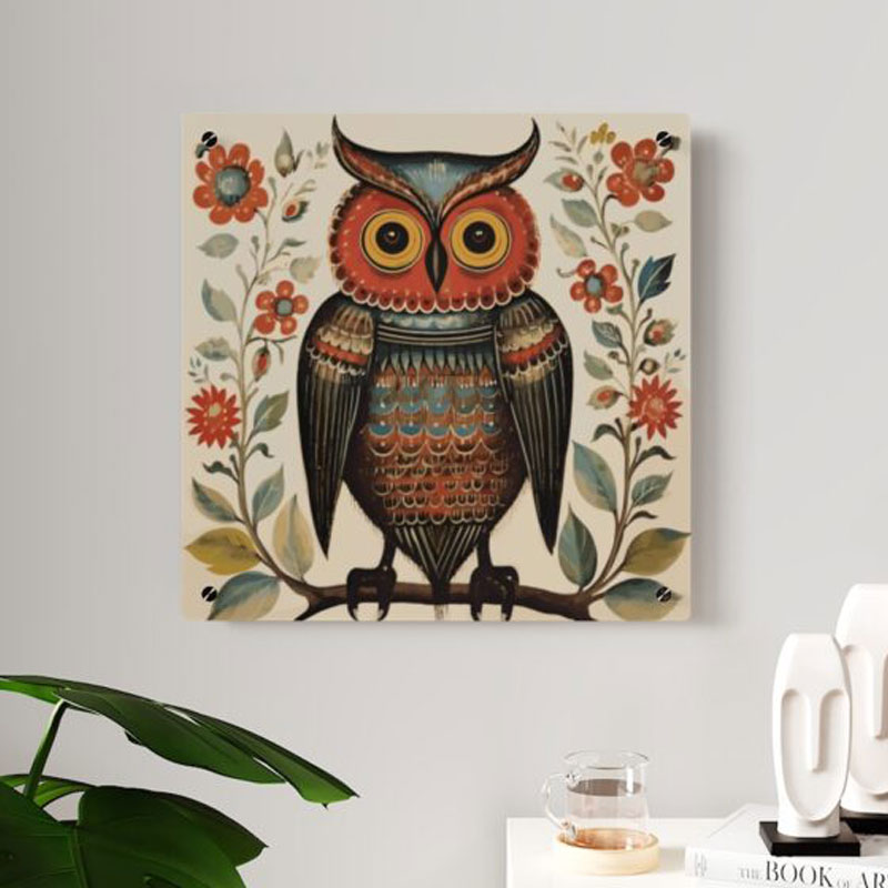 Hootington the Owl Wall Art