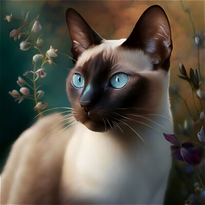 Siamese Cat Wall Art