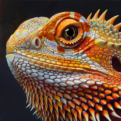 Bearded Dragon Art